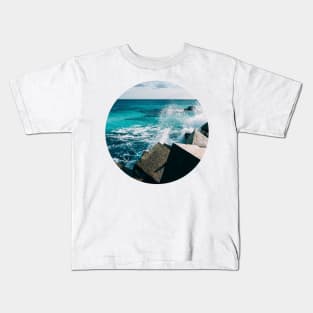 On The Rocky Shore Kids T-Shirt